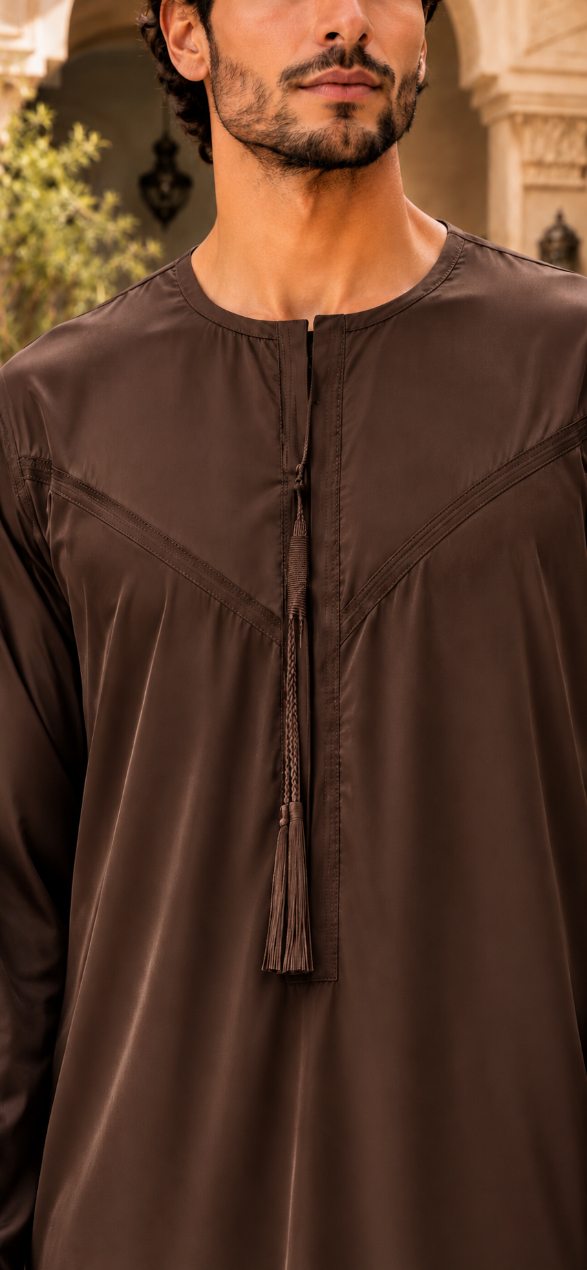 Qamis NOOR – Marron