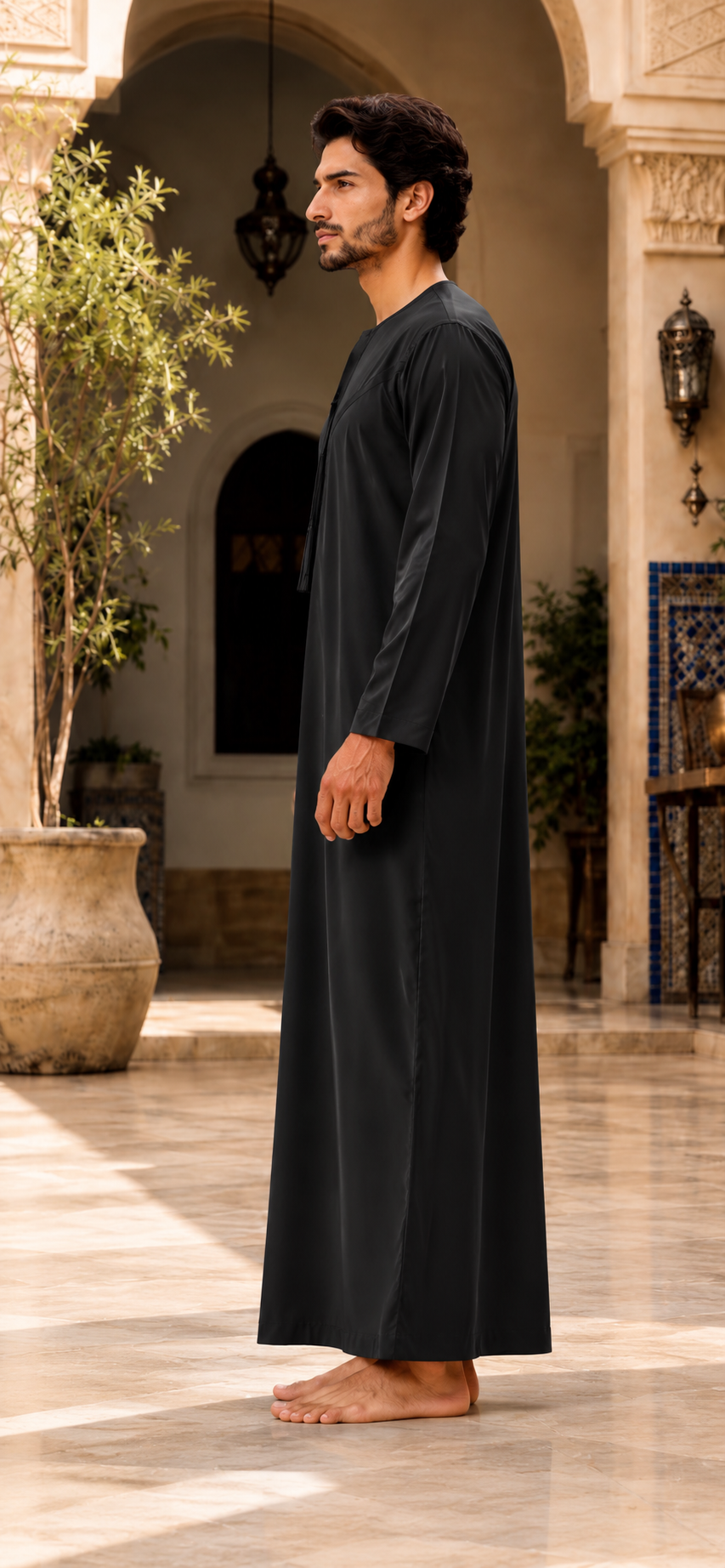 Qamis NOOR – Noir