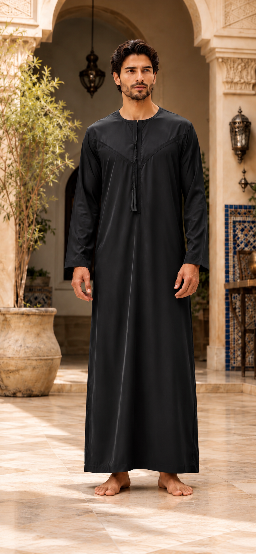 Qamis NOOR – Noir